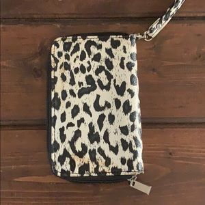 Animal Print Wristlet